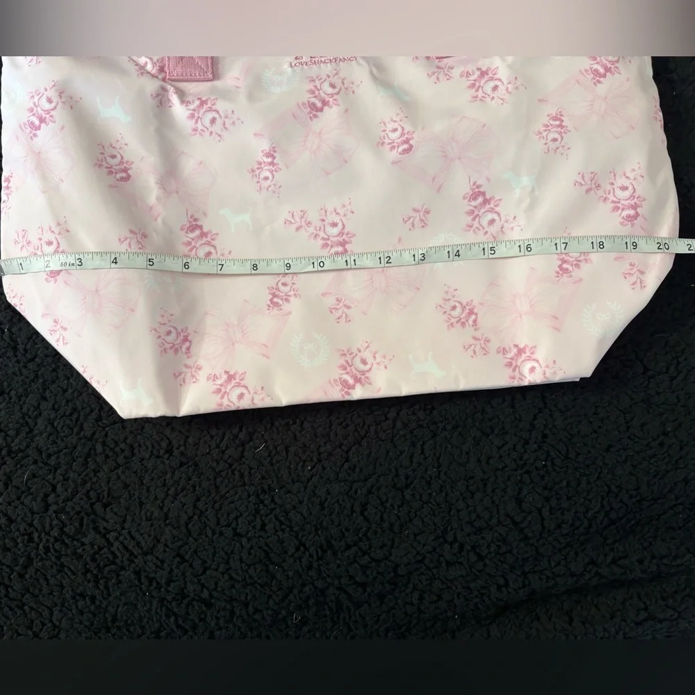 Limited edition PINK Victoria’s Secret x LoveShackFancy Beaux Icons tote - Picture 5 of 6